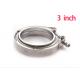 3.0 Inch Galvanized SS201  Exhaust Pipe Connector Clamp