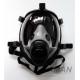 Fire Fighting Silicone Full Face Gas Mask For Breathing Apparatus SCBA Face Mask