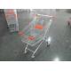 Childrens Wire Shopping Trolley Foldable With 4 wheel , European Style