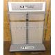 Double Sided Metal Display Stand High End Clothing Rack Display Furniture