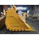 Yellow Heavy Duty Excavator Bucket High Durability Superior Performance