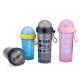 New design Tritan Sport Gym Plastic Water Bottle double drink dual-use personality water cup milk Cup Bpa Free