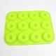 Mini Doughnut Silicone Mould , Food Grade Silicone Baking Tray