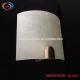 curved wall-mounted frosted glass lampshade