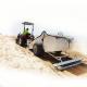 Alkaline Cleaning HANDSOMER 1400 Steel Beach Sand Cleaning Machine for Professional