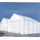 Large Fireproof Temporary Tent Buildings , PVC Fabric Marquee White Event Tent