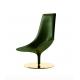 Nordic Modern Personality Leather Lounge Swivel Chair Creative Shaped