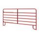 Permanent Pasture Farm Gate Fence / Farm Gate Hinges With Red Powder Coated