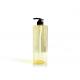 Yellow Empty Shower Gel Bottles , Family Bathroom Beauty Product Bottles