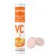 Round Vitamin C 1000mg Effervescent Tablets , Private Label Vitamin C Fizzy Tablets