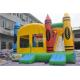 PVC Tarpaulin Inflatable Combo , 5x4x3.6m Kids Inflatable Bounce House With Slide
