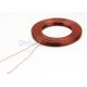 Litz / Enamelled Magnetic Coil Wire For Mobile Charger , Air Core Coil