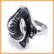 Tagor Jewelry Super Fashion 316L Stainless Steel Casting Rings Collection PXR046
