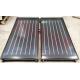 Black Frame Flat Plate Solar Collector For Pool Blue Absorb Solar Heating Water