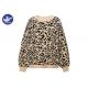 Leopard Jacquard Womens Knit Pullover Sweater Thick Chunky Jumper Drop Shouder