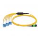 MPO To LC Breakout Cable 8 Core 12 Core Or 24 Core