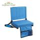 42.5x33x41cm Folding Stadium Chair 600D Polyester Stadium Bleacher Seat Outdoor