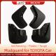 Anti Friction Rubber Car Tyre Mudguard For Toyota Highlander