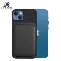 OEM iPhone 13 Magnetic Aramid Fiber Phone Case With Plastic Ring Design