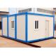 anti erthquake refugee housing unit flat pack movable container refugee camps