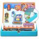 Preschool Kids Magnetic Jigsaw Puzzle Toys Engineering Vehicles For Age 4-8 40Pcs