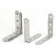 OEM ODM Stamping Parts Customized Steel and Stainless Steel Angle Brackets at Prices