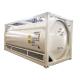 ASME Cryogenic Oxygen Containers 20ft T75 ISO Tank For LNG O2 N2 N2O CO2