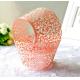 Mini Size Decorative Cupcake Wrappers Pink Color For Party / Weddings