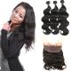 Smooth 9A 360 Lace Frontal Body Wave 22 Inch 100 Raw Virgin Hair No Tangle