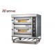 Four Plates 2 Deck 4 Trays Gas Oven For Bakery Bread Shop