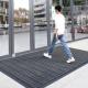 Outdoor Commercial Entryway Door Mat Interlocking Tiles Design 1.6 CM