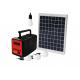 Mini 10W 12V Solar Portable Generator Best Solar Panel Power System With FM Radio and Mp3 Play Function For No-Electrici