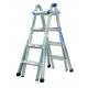 Twin Step Aluminium Alloy Ladder 2 Scaffold Bases EN131 Certificated