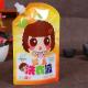 Soft Drink Milk Liquid Spout Bags Gravure Printing Custom Logo With Straw