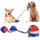 Anxiety Relief Interactive Pet Toys Dog Toy Sucker Drawstring Ball 430g