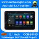 Ouchuangbo android 4.4 VW Caddy EOS Polo 10.1 inch big screen 3G WIFI USB free map 47 core