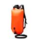 Open Water Waterproof Swim Buoy Dry Bag Backpack For Triathlon