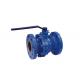 API 6D Cast Steel Floating Type Ball Valve , Manual Blowdown Valve No Leakage