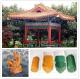 Asian glazed roof tiles Chinese gazebo traditional ceramic