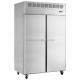 CE Stainless Steel Hotel Kitchen Double Sided Commercial Refrigerator 2 Door Kitchen Refrigeration Door Handle