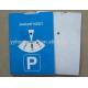 Concise Design Style 150*108mm Car Parking Disc made of Paper Cardboard for Parking