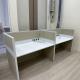 2 Person Office Partition Table Staff Cubicle Workstation Desk