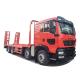 Export Euro II Reasonable HOWO 25ton Flat Low Bed Truck 9m Length Flat Bed Truck