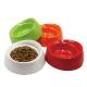 Light Weight Pet Food Feeder Anti - Slip Classic Customized Color For Dog / Cat