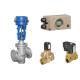 Pneumatic Control Valve With Samson Electropneumatic 3730-3 Positioner And Burkert Type 5404 Solenoid Valve