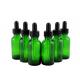 Black Glass Dropper Empty Essential Oil Bottles  Convenient Packing