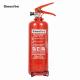 2KG BS EN3 Fire Extinguisher Small 2kg Dry Powder Fire Extinguisher
