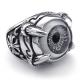 Tagor Jewelry Super Fashion 316L Stainless Steel Casting Rings Collection PXR020