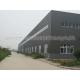 PVC Downpipe Steel Structure Warehouse With Sandwich Panel Wall