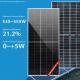 535W-555W Trina Solar Panel 210mm Mono Bifacial Solar Panel 545 w  Solar Pv Power